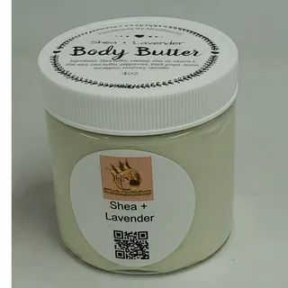 Photo of Shea Lavender Body Butter Handmade Natural Moisturizer 4 oz