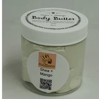 Photo of Shea Mango Body Butter Handmade Natural Moisturizer 4 oz