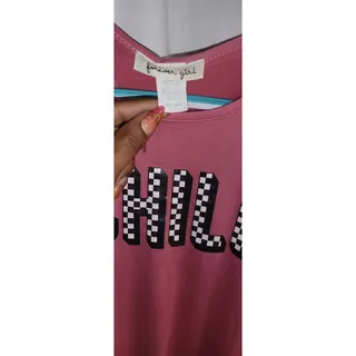Photo of Girls Pink Forever Girl Tank dress Size 10/12