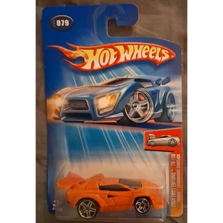 Photo of 2004 Hot Wheels First Editions Tooned Lamborghini Countach Orange #079 New