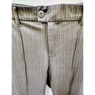 Photo of Lee Women's Flex Motion Charcoal Pinstripe Dress Pants, Size 20W EUC