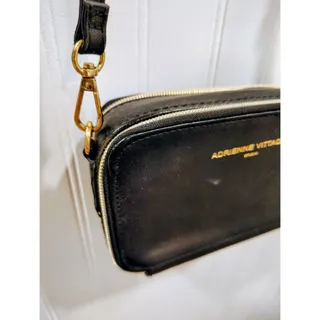 Photo of Adrienne Vittadini Studio Black Crossbody Bag Purse GUC
