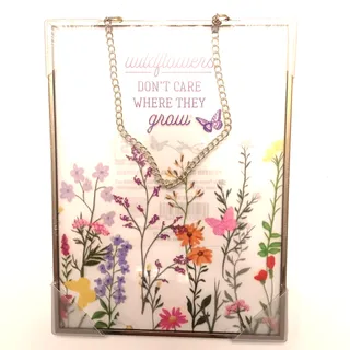 Photo of Dolly Parton Wildflowers Don't Care Where They Grow Glass Panel Art Decor