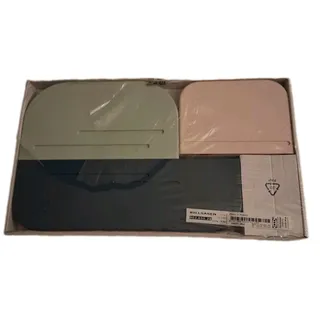 Photo of IKEA BILLSASEN Floating Picture Ledge Shelves Set of 3 Pastel Colors NEW