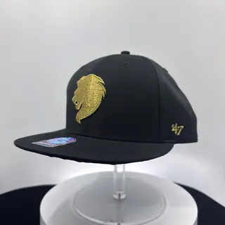Photo of Monark Karmaloop x 47 Brand Lion Snapback Limited Edition Black Gold
