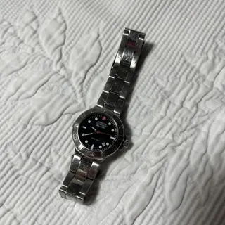 Photo of Vintage Wenger Swiss Military Watch Stainless Steele