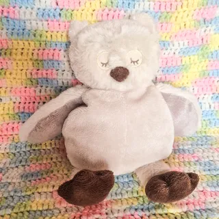 Photo of North American Bear Co Woodland Friends Owl Plush 2014 Gray Stuffed Animal