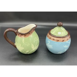 Photo of Pfaltzgraff Patio Garden Cream & Sugar