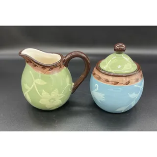 Photo of Pfaltzgraff Patio Garden Cream & Sugar
