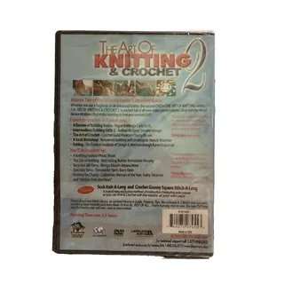 Photo of The Art Of Knitting & Crochet 2 DVD 2005 NEW/Sealed