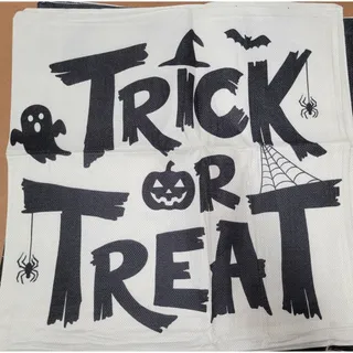 Photo of Four Piece Pillow Case Set For Halloween Or Summerween. Size Is 16x16 Inches.