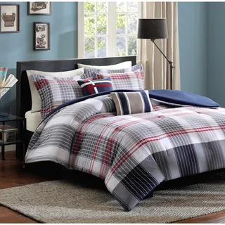 Photo of Mint Intelligent Design Caleb Comforter Set Blue 5 Total Pieces