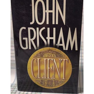 Photo of Client: A Novel by John Grisham, Hardcover 1993, Large Type, First Ed