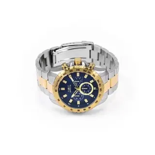 Photo of Invicta Men's Speedway Blue Chronograph Dial GOLD/SILVER 48mm Watch