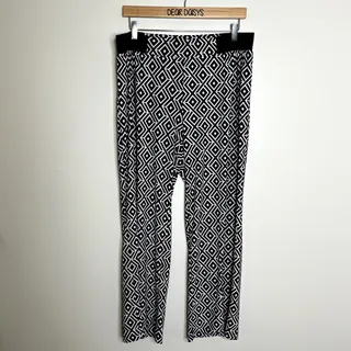 Photo of INC Diamond Patterned Pull On Stretchy Pants