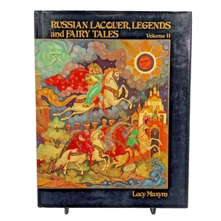 Photo of Russian Lacquer Legends Fairy Tales Vol II Lucy Maxym 1986 HC Book Dust Jacket