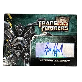 Photo of 2009 Topps Transformers Revenge Fallen Jess Harnel Ironhide Autograph Card Rare