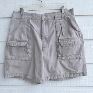 Photo of Cabela’s Khaki Cargo Shorts Size 16 Utility Outdoor Style
