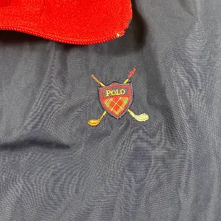 Photo of Vtg Polo Sport Golf Ralph Lauren Reversible Vest Men’s XL Navy Red Fleece 90s