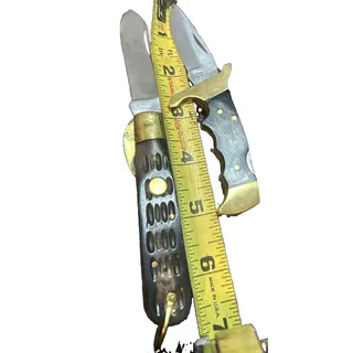 Photo of Vintage New Old Stock Pakistan 2 Folding Pocket Knifes