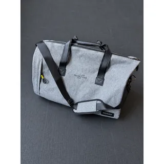 Photo of Hudson Cole 2-in-1 Convertible Garment Duffle Travel Bag Gray New With Tags