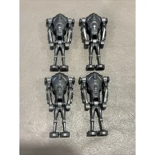 Photo of Lego Star Wars Super Battle Droid Minifigure #sw1321 Set Of 4 Narrow Head New