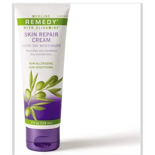 Photo of Medline Remedy Olivamine Skin Repair Cream 4 fl oz Dimethicone 1.5%