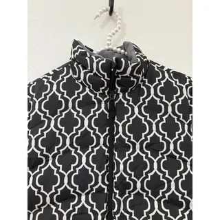 Photo of Lands End Women’s Down Puffer Vest Women's Size Medium Black Winter Outerwear