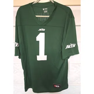 Photo of New York Jets Sauce Gardner #1 Jersey Mens Large Green NFL Team Apparel NWT NEW