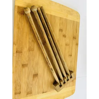 Photo of Vintage Wooden Swing Arm Towel Rack 4 Bar Wall Mount Farmhouse Primitive Kitchen