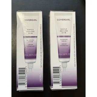 Photo of Covergirl 0.67 fl oz. Simply Ageless Skin Anti Wrinkle Blurring Serum Lot of 2