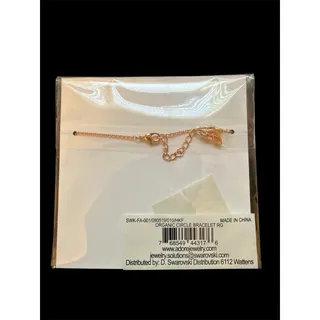 Photo of Adore Organic Circle Bracelet – Rose Gold Swarovski® Crystal Jewelry NWT
