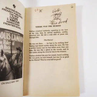 Photo of The Quick And The Dead Louis L'Amour 1979 Bantam Western Paperback Novel HBO