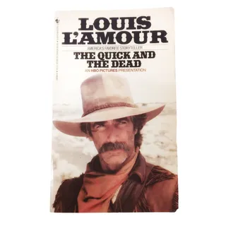 Photo of The Quick And The Dead Louis L'Amour 1979 Bantam Western Paperback Novel HBO