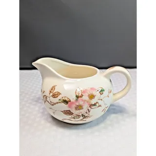 Photo of Vintage Nasco Japan Springtime Ceramic Creamer Pink Dogwood Floral