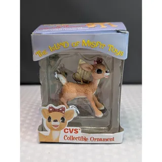 Photo of RUDOLPH THE RED-NOSED REINDEER Ornament Clarice Island of Misfit Toys CVS