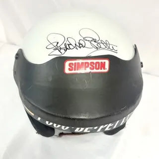 Photo of Authentic Richard Petty Autographed Full-Size Racing Hemet Richard Petty Driving