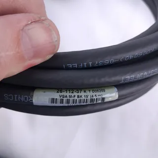 Photo of Extron Electronics VGA M-F BK 15ft (4.5m) Extension Cable 26-112-37 New
