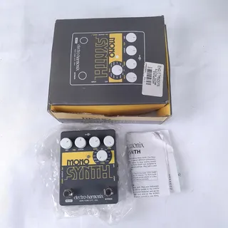 Photo of Electro-Harmonix Mono Synth Guitar Synthesizer Pedal EHGUITMOSYN NIB