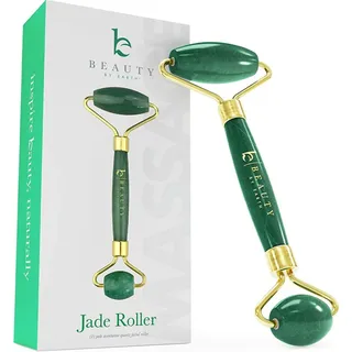 Photo of Jade Roller for Face Aventurine Stone Anti-Squeak Facial Massager Skin Care Tool
