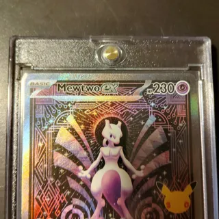Photo of Pokemon TCG 30th Anniversary Celebration Mewtwo EX SIR 151/128 English