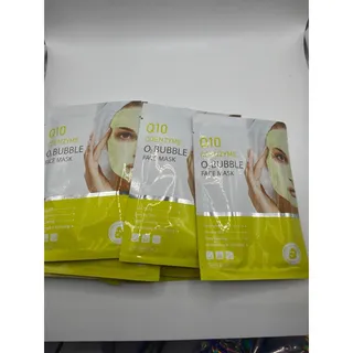 Photo of 10-Packs Moisturizing Facial Masks: Q10 Bubble Sheet Mask
