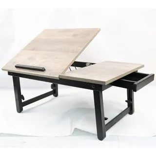 Photo of Laptop Desk for Bed or Sofa w/ Adjustable Tilting Top, Fits Screen Size Up-15.6"