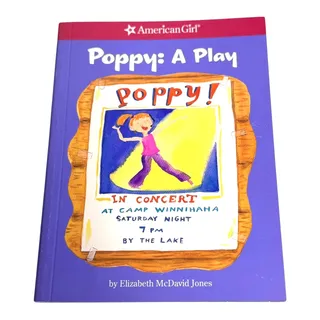 Photo of American Girl Sleepover Pjs Accessory BOOK Poppy A Play Inner Star Singer Story