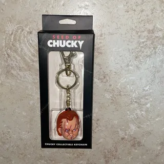 Photo of Trick Or Treat Studios Child's Play Seed of Chucky Sculpted Head Key Chain NIP