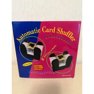 Photo of Automatic Card Shuffler 6 Deck Battery Operated Electric Poker Card Shuffler