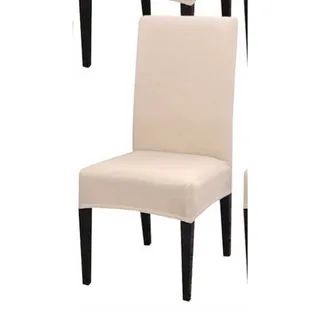 Photo of Premium Stretch Dining Chair Cover – Elastic Slipcovers for Home, Office, Weddings & Hotel Décor, Furniture Protectors for Kitchen & Living Room, Thick 160gsm Fabric
