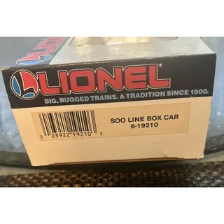 Photo of Lionel Trains 6-19210 SOO Line Boxcar (NIB)
