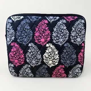 Photo of Vera Bradley Northern Lights E-Reader Sleeve Quilted Pink Black Gray Tablet Case