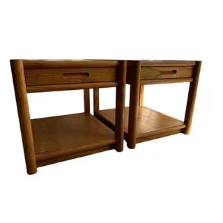 Photo of Vintage Midcentury Thomasville Nightstands End Tables Pair of 2